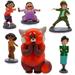 Disney / Pixar Turning Red 6-Piece PVC Figure Deluxe Play Set