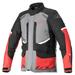 Alpinestars Andes V3 Mens Drystar Motorcycle Jacket Dark Gray//Black/Red 3XL