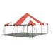 TentandTable Premium Outdoor Event Party Canopy Pole Tent Red 20 ft x 20 ft