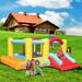 Clearance! Bounce House Inflatable Jumping Castle a Basketball Hoop With Ball And a Slide