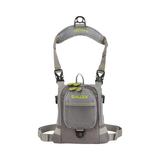 Allen Company Bear Creek Micro Fly Fishing Chest Pack Gray & Lime
