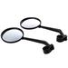 Bicycle Mirror Universal Handlebar Rearview Mirror 360 degree Rotate for Bike MTB Bicycle Cycling Accessories;Bicycle Mirror Universal Safe 360 degree Rotate Handlebar Rearview Mirror