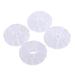 4pcs Inline/Roller/Hockey Skate Replacement PU Wheel 25mm - Transparent