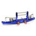 Integy RC Toy Model Hop-ups C24692BLUE Billet Machined Alloy Front Bumper w/ LED (2) for Axial SCX-10 Dingo & Honcho