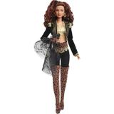 Barbie Signature Gloria Estefan Collectible Doll with Golden Accessories Including Microphone