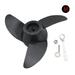 HRSR Motor Boat Propellers Electric Engine Outboard Electric Trolling Motor Outboard Propeller(M 3 Vanes)