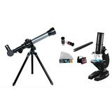 Vivitar VIV-TELMIC-20 Refractor Telescope/Microscope Combo 20x/30x/40x with Tripod