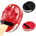 1PCS Boxing Pads Curved Focus Punching Mitts Training Hand Target Pads Gloves Training Focus Pads for Kickboxing Karate Muay Thai Kick Sparring Dojo Martial Arts Punch Mitts for Kids Men Women