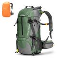 weikani 60L Waterproof Hiking Backpack Camping Mountain Climbing Cycling Backpack Outdoor Sport Bag with Rain Cover