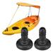 2 Pcs Universal Kayak Sunshade Canopy Mounting Base Boat Kayak Accessories