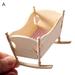 Miniature Doll Furniture Wooden Display Cabin Cupboard Dollhouse Cabinet Furniture Display Showcase Decoration Sideboard