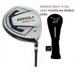 AGXGOLF XL Men s 460cc Over size Driver (10.5 Degree): Graphite Shaft + Head Cover Left Hand Senior Flex Tall Length (+1.0 )