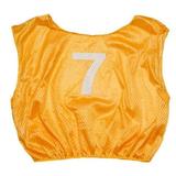 Practice Numbered Youth Scrimmage Vest Yellow