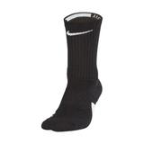 Nike Elite Basketball Crew Socks (Black/White/White X-Large)