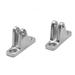 Attwood 2 1/4 x 11/16 Inch Stainless Steel Mount Boat Bimini Top Deck Hinges (Pair)