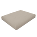 Hemp Natural - Zabuton Meditation Cushion - Large Size - 32 x 26 x 3 - Yoga - 100% Cotton Fill - Made In USA