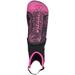 Vizari Cali Soccer Shin Guard with Ankle Protection for Boys and Girls Pink/Black - XS