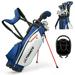 Men s Complete Golf Clubs Package Set 10 Pieces Includes Alloy Driver