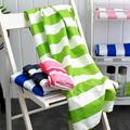 Yirtree Microfiber Beach Towels Quick Dry Towel Stripe - Multi Purpose Microfiber Towels for Pool Bath Sport Yoga Camping Swimming 31.5 x 62.99