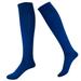 Men Sport Football Soccer Baseball Long Hockey Socks Over Knee High Sock Solid Color Soft