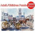 QISIWOLE 500 Piece Puzzles for Adults - Jigsaw Puzzles 500 Pieces - 500 Piece Puzzle - Natural Scenery City Street View- Beautiful and Modern Jigsaw Puzzle for Adults Teens clearance under 10