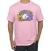 Baseball Mom Cheetah Glitter Sports Men s Graphic T-Shirt Light Pink Medium
