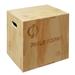 Philosophy Gym 3 in 1 Wood Plyometric Box - 20 x 18 x 16 Jumping Plyo Box for Training and Conditioning