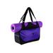 Multi-function Yoga Bags Gym Mat Bags Waterproof Yoga Pilate Mat Case Carriers Multi-function Light Durable Portable Oxford Cloth Waterproof Zipper Design Adjustable Shoulder Yoga Bag Yoga Purple