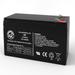 Haijiu 6-DZM-6 12V 8Ah Mobility Scooter Battery - This Is an AJC Brand Replacement