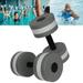 GUZOM Fitness & Yoga Equipment- 1 Pair Aqua Fitness Barbells Foam Dumbbells Hand Bars Pool Resistance Exercise