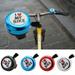 SPRING PARK Cute I Love My Printed Bike Bell Aluminum Bicycle Bell Large Ringer Bike Bells for Adults Kids Boys and Girl