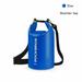 ROCKBROS 30 Dry Bag Backpack Waterproof Beach Bag with Carrying Straps Fishing Swimming Camping Blue