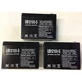 Universal Power Group 12V 10AH Scooter Battery Replaces Leoch DJW12-10 DJW1210-3 Pack