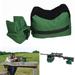 Sonbest Portable Shooting Rear Gun Rest Bag Set Front & Rear Rifle Target Hunting Bench Unfilled Stand Hunting Gun Accessories