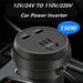 M&YQ Car Power Inverter DC 12V/24V TO 110V/220V DC Car Inverter Cup Holder Charger