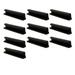 Lund 2088385 Attwood 001008225 Black Plastic Boat C Slides (Set Of 10)