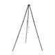 Suzicca BBQ Tripod Frame with Chain and Hook Storage Bag Adjustable Height Camping Tripod Stand for Open Fire Travelling Hiking Picnic BBQ