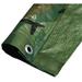 14 X 20 Jungle Green Camouflage Poly Tarp 8 Mil (Finished Size 13 .6 X 19 .6)