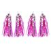 4Pcs Kids Tassel Ribbon Children Scooter Handlebar Streamers Grips Ribbon Baby Carrier Accessories Easy Attach to Bike s Handleba