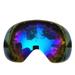 AOKID Ski Goggles Lenses 1Pc HX06 Ski Goggles Lenses Double-layer Comfortable to Wear Snow Blindness Proof UV Protection Snowboard Goggles Lenses Replacement for Snow Ski