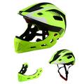 Lixada Kids Detachable Full Face Bike Helmet Breathable Ultralight Cycling Sports Safety Helmet for Skateboard Scooter Roller Skating