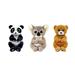 TY Beanie Babies (Bellies) - SET of 3 BEARS (Melly Ying Duncan) (6 Inch) Stuffed Plush Toy