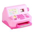 Counting Toy Pretend Play Toys Shop Toy Cash Register Toy For Kids Children Pink