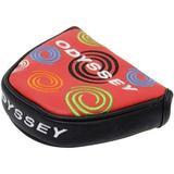 Odyssey Golf Tour Super Swirl Red Leather Small Mallet Putter Headcover - New 2022