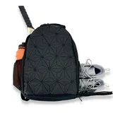 Nice Aces Women`s Geo Tennis Backpack Black ( XL )