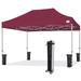 Keymaya 10x15 Pop Up Canopy Tent Commercial Instant Shelter Canopiesï¼ŒBurgundy