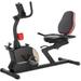 Vanswe Recumbent Exercise Bike 400 lbs. Weight Capacity Magnetic Resistance Recumbent Bike