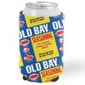 Old Bay Can Pattern Cooler Can Seasoning Crab Seafood Gift Drink Can Beverage