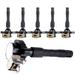 ECCPP Set of 6 Ignition Coil UF300 Coil Pack for BMW 540i 740i 740iL 328i 528i 352i 330i E39 E36 E46 E31 OE Numbers UF354 C1239 IC417