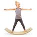 Infans Wooden Wobble Balance Board Kids Adult 15.5 wider Rocker Board Toy 660LBS